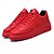 abordables Zapatillas deportivas de hombre-Hombre Zapatos Confort Goma Primavera / Otoño Zapatillas de Atletismo Blanco / Negro / Rojo / Con Cordón