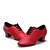 economico Scarpe da ballo di sala e danza moderna-Scarpe per danza moderna Tacchi Mezzepunte Basso PU sintetico Nero / Rosso