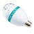 billiga Glödlampor-3 W LED-globlampor 270 lm E26 / E27 3 LED-pärlor Högeffekts-LED RGB 85-265 V / # / #