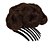 abordables Moños-Moños Moño Actualizar Correa Pelo sintético Pedazo de cabello La extensión del pelo Bollo Marrón Medio Vino oscuro Marrón oscuro / Auburn oscuro