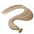 رخيصةأون وصلات الشعر المستعار المدمجة-Neitsi Fusion / U Tip Human Hair Extensions Straight Remy Human Hair Brazilian Hair Natural Color 1pack Women&#039;s Medium Golden Brown