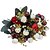 זול פרח מלאכותי-פוליאסטר פסטורלי סגנון פרחים לשולחן 2