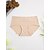cheap Panties-Women&#039;s Boyshorts Seamless Panty Underwear Solid Colored Nylon Ice Silk Mid Waist Wine Black Royal Blue M L / Cotton