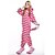 cheap Kigurumi Pajamas-Adults&#039; Kigurumi Pajamas Cat Chesire Cat Animal Onesie Pajamas Polar Fleece Synthetic Fiber Pink Cosplay For Men and Women Animal Sleepwear Cartoon Festival / Holiday Costumes / Leotard / Onesie