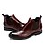 cheap Men&#039;s Boots-Men&#039;s Fashion Boots Cowhide Fall / Winter Casual Boots Mid-Calf Boots Black / Burgundy / Chelsea Boots / Outdoor / Combat Boots