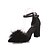 abordables Sandalias planas de mujer-Mujer Bailarinas Color sólido Verano Perla Apliques Tacón Plano Dedo Puntiagudo Confort Botas de Moda PU Morrón Oscuro Negro Caqui