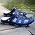 זול נעלי בית וכפכפים לגברים-נעלי נוחות קיץ קזו&#039;אל בָּחוּץ כפכפים &amp; כפכפים ג&#039;ל סיליקה שחור / כחול כהה / ירוק
