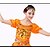 זול הלבשה לריקודי בטן-ריקוד בטן חולצות בגדי ריקוד נשים הצגה שיפון Paillette שרוולים קצרים גבוה עליון