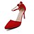 זול נעלי עקב לנשים-עקבים שמלה ריינסטון עקב סטילטו בוהן מחודדת נוחות קשמיר שחור אדום כחול