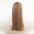 cheap Synthetic Trendy Wigs-Synthetic Wig kinky Straight Style With Bangs Capless Wig Blonde Light golden Synthetic Hair Highlighted / Balayage Hair Blonde Wig Long Natural Wigs