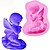 abordables Utensilios para horno-Bebé de silicona ángel bendiga molde de silicona pastel fondant molde para hornear herramientas de decoración