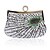 cheap Clutches &amp; Evening Bags-Women&#039;s Beading Polyester Evening Bag Embroidery Black / Purple / Red