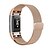abordables Bracelets de montre connectée-Bracelet de Montre  pour Fitbit Charge 2 Fitbit Bracelet Milanais Acier Inoxydable Sangle de Poignet