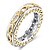 cheap Rings-Women&#039;s Band Ring Diamond Cubic Zirconia Gold Gold Plated Titanium Circle Elegant Vintage Wedding Evening Party Jewelry Flower