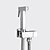 abordables Douches manuelles-Accessoires de douche modernes en laiton chromé, buse de nettoyage de douche coulissante à montage mural