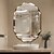 billige Badeværelsesgadgets-Spejl Moderne Tempereret glas 1 stk - Spejl Kosmetik Spejl / bruser tilbehør