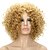Χαμηλού Κόστους Συνθετικές Trendy Περούκες-Συνθετικές Περούκες Σγουρά Σγουρά Περούκα Ξανθό Μεσαίο Ανοικτό Καφέ Συνθετικά μαλλιά Γυναικεία Περούκα αφροαμερικανικό στυλ Χωρίς κόλλα Ξανθό StrongBeauty