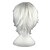 preiswerte Trendige synthetische Perücken-Synthetische Perücken Glatt Gerade Perücke 13 cm Weiß Synthetische Haare Weiß