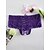 cheap Sexy Lingerie-Women&#039;s Plus Size Jacquard Shorties &amp; Boyshorts Panties Erotic Cotton Polyester White M