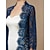 cheap Mother&#039;s Wraps-3/4 Length Sleeve Coats / Jackets Lace Fall Wedding / Party / Evening Women‘s Wedding Guest Wraps With Lace