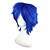 cheap Costume Wigs-Synthetic Wig Straight Straight Wig Blue Synthetic Hair Blue
