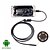 baratos Novidades-2in1 android&amp;amp;Pc 8.0mm lente endoscope HD 2.0 mega pixels 6 led ip67 impermeabilizável inspeção borescope 2m long cabo flexível