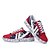 Χαμηλού Κόστους Γυναικεία Sneakers-Γυναικεία Αθλητικά Παπούτσια Επίπεδο Τακούνι Στρογγυλή Μύτη Καοτσούκ Ανατομικό Άνοιξη / Φθινόπωρο Μαύρο / Άσπρο / Μαύρο / Κόκκινο / Κόκκινο