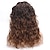 cheap Older Wigs-Synthetic Wig Curly Wavy Curly Wig Blonde Medium Length Brown Blonde Synthetic Hair Women&#039;s Ombre Hair Dark Roots Middle Part Blonde