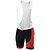 cheap Men&#039;s Clothing Sets-Malciklo Men&#039;s Short Sleeve Cycling Jersey with Bib Shorts Coolmax® Lycra Red / black Red and White Animal British Bike Clothing Suit Breathable 3D Pad Quick Dry Back Pocket Sports Animal Clothing