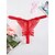 preiswerte Sexy Dessous-Damen Moderner Stil Schick &amp; Modern Jacquard G-Strings &amp; Tangas Mittlere Taillenlinie Erotisch Purpur M