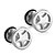 cheap Earrings-Stud Earrings For Men&#039;s Gift Daily Stainless Steel Titanium Steel Geometrical flat back