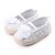 olcso Babacipők-Lány Lapos Kényelmes Első cipő Puhatalpú cipő Szövet Fehér cipők Tipegő (9m-4ys) Hétköznapi Szabadtéri Virág Tépőzár Piros Poros Rózsa Szürke Tavaszi nyár