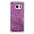 cheap Cell Phone Cases &amp; Screen Protectors-Case For Samsung Galaxy S7 edge / S7 / S6 edge Flowing Liquid / Pattern Back Cover Glitter Shine Soft TPU