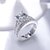 זול טבעות-2 יחידות טבעת הטבעת For בגדי ריקוד נשים זירקונה מעוקבת חתונה טקס ארוסים אֶשׁכּוֹל