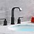 お買い得  浴室・洗面台用水栓金具-バスルームのシンクの蛇口 - 組み合わせ式 オイルブロンズ 組み合わせ式 二つのハンドル三穴Bath Taps / CUPC
