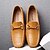 cheap Men&#039;s Slip-ons &amp; Loafers-Men&#039;s Moccasin Pigskin Spring / Fall Loafers &amp; Slip-Ons Walking Shoes Navy Blue / Orange / Black / Tassel / Tassel / EU40