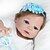 billige Reborn-dukker-NPKCOLLECTION 22 inch NPK DOLL Reborn-dukker Baby Reborn Baby Doll livagtige Nuttet Håndlavet Børnesikker Ikke Giftig Fuld krops silicone 55cm med tøj og tilbehør til pigers fødselsdag og festival