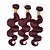 preiswerte Ein Pack Haar-Brasilianisches Haar Große Wellen Echthaar Menschenhaar spinnt Haar-Einschlagfaden mit Verschluss Menschliches Haar Webarten Haarverlängerungen / Kurz