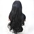 cheap Synthetic Lace Wigs-Synthetic Lace Front Wig Natural Wave Natural Wave Lace Front Wig 13cm(Approx5inch) Black#1B Synthetic Hair Black