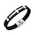 economico Bracciali Uomo-Per uomo Braccialetti Braccialetto ID Croce laterale Croce Di tendenza Acciaio inossidabile Gioielli braccialetto Nero / Oro / Argento Per Quotidiano Per uscire