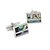 cheap Men&#039;s Accessories-Rectangle Silver Cufflinks Fashion Men&#039;s Costume Jewelry For Gift / Work