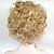billige eldre parykk-brølende 20-talls parykk syntetisk parykk krøllete krøllete parykk kort blondt syntetisk hår kvinners blonde
