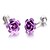 cheap Men&#039;s Accessories-Geometric Purple / Red / Blue Cufflinks Stainless Steel Fashion Gift / Valentine Men&#039;s Costume Jewelry