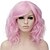 cheap Costume Wigs-Synthetic Wig Water Wave Kardashian Water Wave Wig Short Light golden Pink / Purple Light Brown Purple / Blue Rose Gold Synthetic Hair Women‘s Red Blue Blonde Halloween Wig