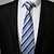 economico Accessori da uomo-Per uomo Da ufficio / Casual Cravatta A strisce