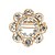cheap Brooches-Women&#039;s Diamond Cubic Zirconia Brooches Statement Ladies Gothic Zircon Brooch Jewelry Gold For Wedding Gift