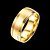 Χαμηλού Κόστους Ανδρικά Δαχτυλίδια-Δαχτυλίδι Χρυσό Ανοξείδωτο Ατσάλι Τιτάνιο Ατσάλι Μοντέρνα Ντουμπάι 7 8 9 10 / Ανδρικά