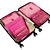 olcso Utazó bőröndök-6 db Utazótáska Utazásszervező Poggyászrendező utazáshoz Nagy kapacitás Vízálló Hordozható Porbiztos Oxfordi kendő Kompatibilitás Utazás MELLTARTÓK Ruhák / Tartós / Kétoldalas cipzár