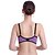 baratos Sutiã Desportivo-Mulheres Sports Bra Top Elastano Zumba Ioga Natação Respirável Tapete 3D Suave Acolchoado Sem Sustentação Preto Roxo Vermelho Rosa Cinzento Khaki camuflagem / Elasticidade Alta