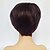 cheap Synthetic Trendy Wigs-Synthetic Wig Wavy Wavy Pixie Cut With Bangs Wig Short Brown Synthetic Hair Women&#039;s Side Part With Bangs Brown